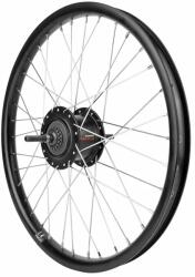 SELECTION P2R (Vélo) SELECTION P2R 20" hátsó kerék cargo/elektromos/longtail kerékpárhoz, fekete, dupla falú, NEXUS 7 sebességes agy, dobfék, 36 rozsdamentes küllő (J. 40625) SELECTION P2R (Vélo) Bicikli alkatrészek Kerék