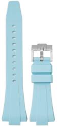  Curea silicon lină, bleu pentru Tissot PRX de 35/40mm diametru