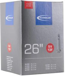SCHWALBE (Vélo) SCHWALBE SCV13F 26 x 54-75 Freeride kerékpár belső gumi, 40 mm-es Clik szeleppel (54-75x559) SCHWALBE (Vélo) Bicikli alkatrészek Kerékpár alkatrészek Bicikli belső gumik