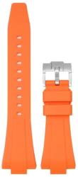  Curea silicon lină, portocalie pentru Tissot PRX de 35/40mm diametru