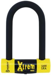 Auvray EXTREM 80x150 mm U-lakat kerékpárhoz (Ø 16 mm), tartó nélkül, SRA minősített, biztonsági szint: 10/10, 2 csillagos Fub minősítés Auvray Bicikli alkatrészek Kerékpáros kiegészítők Biciklizárak