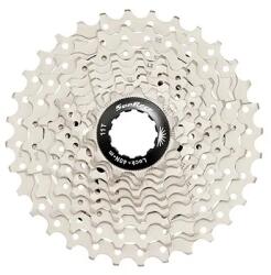 SUNRACE RS1 10 sebességes kazetta, 11-28, Shimano rendszerhez, országúti kerékpárhoz (105-ös szint), metál ezüst (dobozban) (11-12-13-14-15-17-19-21-24-28) SUNRACE Bicikli alkatrészek Kerékpár alkatrészek Ker