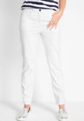  Fehér Egyenes Szárú Nadrág Magas Derekú 5EU SB6__52