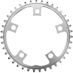 Stronglight lánctányér országúti kerékpárhoz, 5 karos, 39T, 110 mm, belső, ezüst, alumínium, 9-10 sebesség (SHIMANO kompatibilis) STRONGLIGHT Bicikli alkatrészek Kerékpár alkatrészek Kerékpár lánctányérok