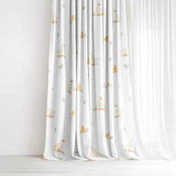 Goldea húsvéti pamut függöny - kacsák 220x150 cm