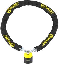 Auvray K. BLOCK 1, 50 m-es láncos lakat, 10 mm-es láncszemek, biztonsági zárral (74x112 mm) Auvray Bicikli alkatrészek Kerékpáros kiegészítők Biciklizárak