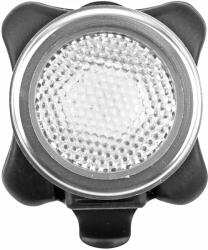 NEWTON LIGHT22AT COB LED üléscsőre szerelhető hátsó lámpa, akkumulátoros, 30 lumen, ezüst-fekete, USB-ről tölthető (piros és kék fény, fix, vészhelyzeti és villogó mód) NEWTON Bicikli alkatrészek Kerékpáros 