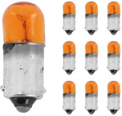 P2R P2R 12V 4W narancssárga izzó T4W BA9S foglalattal (irányjelzőhöz), 10 db/csomag P2R (Motorisé) Elektronika Világítások Izzók 12V-os izzók