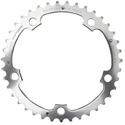 Specialites Ta ALIZE 7075 lánctányér országúti kerékpárhoz, 5 karos, 40T, 130 mm közép, alumínium, ezüst, Shimano típus, 8-9-10 sebességhez SPECIALITES TA Bicikli alkatrészek Kerékpár alkatrészek Kerékpár lánctányér