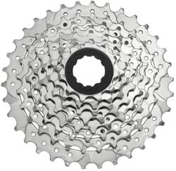 SUNRACE M66 8 sebességes kazetta 11-34 fogas (SHIMANO-SRAM kompatibilis, nikkel, dobozban) SUNRACE Bicikli alkatrészek Kerékpár alkatrészek Kerékpár kazetták