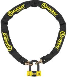 Auvray XTREM 1, 70 m láncos lopásgátló + XTREM MINI U-lakat (SRA minősített) Auvray Bicikli alkatrészek Kerékpáros kiegészítők Biciklizárak