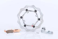 Braking OKWL07 hullámos, úszó féktárcsa 270 mm fékbetétekkel és adapterrel Braking Futómű és fék alkatrészek Féktárcsák