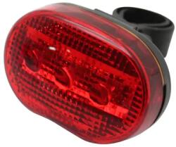 MARWI 404 üléscsőre szerelhető hátsó lámpa LED-del, fekete, 2 db AAA elemmel MARWI Bicikli alkatrészek Kerékpáros kiegészítők Kerékpár világítások és visszaverők