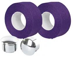 VELOX Tressostar 90 kormány szalag - pamut, lila, 20 mm x 2, 80 m (pár, bliszterben) VELOX Bicikli alkatrészek Kerékpár alkatrészek Kerékpár kormányszalagok és markolatok