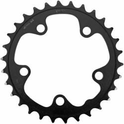 FSA 5 ágú 80 mm-es országúti lánctányér, 30 fogas, külső, 11-10 sebesség, fekete FSA Bicikli alkatrészek Kerékpár alkatrészek Kerékpár lánctányérok