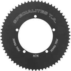 Specialites Ta FULL TRACK 64DTS 5BRA D. 144 lánctányér fekete alumínium 7075, 3, 17 mm-es (1"1-8) lánchoz SPECIALITES TA Bicikli alkatrészek Kerékpár alkatrészek Kerékpár lánctányérok