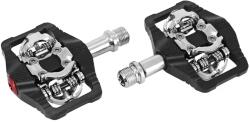 SWITCH Newton automata vagy standard alu CNC fekete gravel/VTT pedál (102 x 73 mm, Shimano SPD kompatibilis, pár) SWITCH Bicikli alkatrészek Kerékpár alkatrészek Kerékpár pedálok