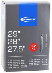 SCHWALBE (Vélo) Schwalbe AV19 belső gumi 27.5-29 x 2.30-3.00, Presta szelep, 60 mm, teljesen alumínium SCHWALBE (Vélo) Bicikli alkatrészek Kerékpár alkatrészek Bicikli belső gumik