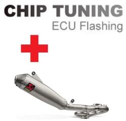 Carmo Yamaha WR 250 F / YZ 250 F/FX 2019-2023 High Performance ECU Flash tuning + Akrapovic S-Y2MET16-CIBNTA (Stage 3) Carmo Kipufogók és alkatrészeik Kipufogók Teljes kipufogó rendszerek