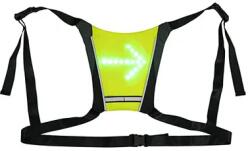 P2R P2R Biztonsági mellény 48 LED-del, USB-ről tölthető - fényjelzés + irányjelzők - vezeték nélküli kormányvezérléssel P2R (Vélo) Bicikli alkatrészek Kerékpáros kiegészítők Kerékpár világítások és vissza