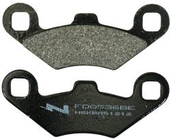 NEWFREN fékbetét PEUGEOT METROPOLIS 2015+ első-hátsó (L 96, 8 mm - H 38, 4 mm - vastagság 7 mm) (FD0536BE) (SCOOTER ELITE ORGANIC) NEWFREN Futómű és fék alkatrészek Fékbetétek (tárcsafék)