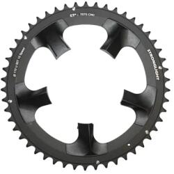 Stronglight CT2 ULTEGRA 6750 lánctányér országúti kerékpárhoz, 5 kar, 50T, 110 mm, külső, fekete, 10 sebességes STRONGLIGHT Bicikli alkatrészek Kerékpár alkatrészek Kerékpár lánctányérok