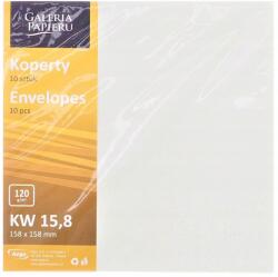 Argo Dekorációs Boríték Szögletes 15, 8X15, 8 CM Millenium Fehér 120G Meghívó