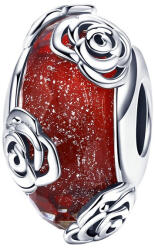 BeSpecial Talisman argint trandafiri cu murano (PST0304)