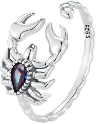 BeSpecial Inel argint reglabil scorpion (IZT0196)