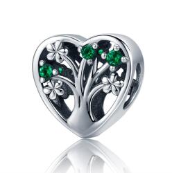 BeSpecial Charm argint 925 inimioara cu copacul vietii - Be in Love PST0105 (PST0105)