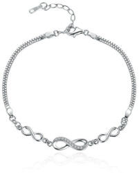 BeSpecial Bratara argint reglabila cu infinit si zirconii (BST0065)