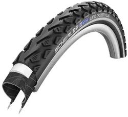 SCHWALBE (Vélo) SCHWALBE Land Cruiser Plus trekking kerékpár gumi 700x35 fekete, merev peremes (37-622), defektvédelemmel, e-bike kompatibilis SCHWALBE (Vélo) Bicikli alkatrészek Kerékpár alkatrészek Kerékpár gumik