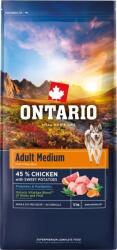 ONTARIO granulátum felnőtt közepes testű csirkével és édesburgonyával 12 kg