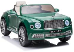 Procart Masina electrica de jucarie Bentley Mulsanne, 2x35W, MP3, maxim 30 kg, telecomanda, roti EVA, verde (YJ1006) - glowmania
