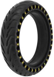 P2R (Vélo) P2R 8.5 x 2.00 méhsejt mintás tömör roller gumi, fekete-sárga, belső szélesség 34 mm P2R (Vélo) Felnik, gumik, kiegészítők Gumik Robogó gumik