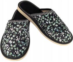 Baffiks Pamut papucs Lengyel Anyag Topánka Házi Hegyi Laki 36 (D053_kwiatki)