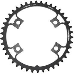 Stronglight lánctányér országúti kerékpárhoz, 42T, Ø110, 4 karos, belső, 105 5800 fekete, 11 sebességes, kompatibilis ULTEGRA 6800, DURA-ACE 9000 11 sebesség STRONGLIGHT Bicikli alkatrészek Kerékpár alkatrészek K