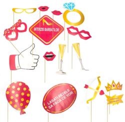 IDei Set propsuri Petrecerea burlacitelor, 16 piese, multiple accesorii party (BSM015864)