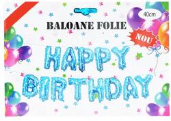 IDei Set baloane din folie metalizata, litere Happy Birthday, stelute (BSM047617)