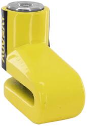 Auvray BD16 tárcsazár 6 mm sárga Auvray Bicikli alkatrészek Kerékpáros kiegészítők Biciklizárak