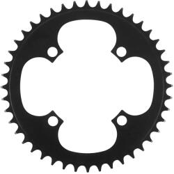 Esjot 44DTS mono fekete alumínium lánctányér e-bike-hoz, 4 furat, D104, Bosch/Brose/Yamaha/Bafang kompatibilis Esjot Bicikli alkatrészek Kerékpár alkatrészek Kerékpár lánctányérok