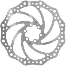 FIBRAX MTB féktárcsa, 6 furattal, Shimano kompatibilis, Ø 180 mm FIBRAX Futómű és fék alkatrészek Féktárcsák