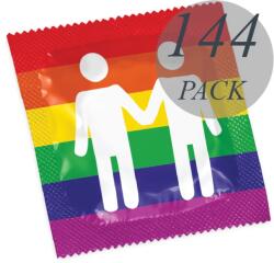  Презервативи, цветовете на дъгата, 144 броя - Pasante Pride (D-225583)