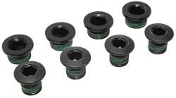 SRAM lánctányér csavar szett MTB dupla hajtáshoz (menetes kis lánctányérhoz, 4 darabos szett) SRAM Bicikli alkatrészek Kerékpár alkatrészek Kerékpár lánctányérok