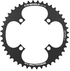 Specialites Ta E-SINGLE lánckerék e-bike-hoz, 44 fogas, 104 mm, fekete, 4 karos, ALU 7075, BOSCH/BROSE/YAMAHA/GIANT/SHIMANO E-STEPS kompatibilis TA E-ONE SPECIALITES TA Bicikli alkatrészek Kerékpár alkatrészek Kerék