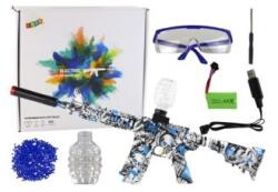 LEAN Toys Set pusca electrica cu acumulator si accesorii, model grafiti 17351 (568486)