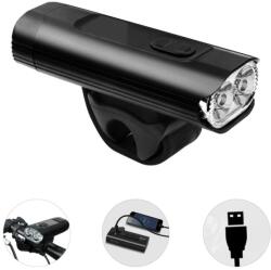 ProCart Far LED bicicleta1000 lm, functie Powerbank, reincarcabil USB, IPX4, 4800 mAh (JY-71291000)