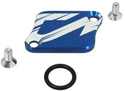 MOST 50cc olajpumpa zárófedél - Derbi 50, Minarelli 50 AM6, kék MOST Motor alkatrészek Olajfilterek, olajpumpák