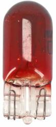 Flösser standard izzó 12V 5W, W2, 1x9, 5d foglalat, W5W ék, piros (műszerfalhoz), egyesével FLOSSER Elektronika Világítások Izzók 12V-os izzók