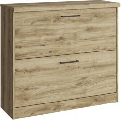 Mobikon Pantofar DTD mdf stejar navarra Dorsi 90, 2x30, 6x80, 7 cm (0000358654) Pantofar